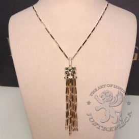 CARTIER Necklace Panthere De Cartier 18D