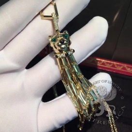 CARTIER Necklace Panthere De Cartier 18D