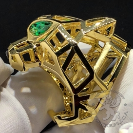 CARTIER Ring Panthere de Cartier Tsavorite eyes