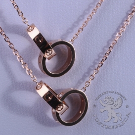 CARTIER Necklace LOVE 7D