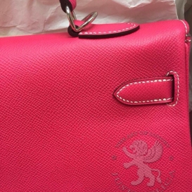 Hermes Kelly Epsom 35cm Rose Tyrien