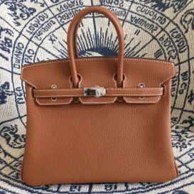 Hermes Birkin Togo 25cm Gold 37