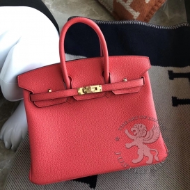 Hermes Birkin Togo 25cm Bougainvillier A5