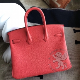 Hermes Birkin Togo 25cm Bougainvillier A5
