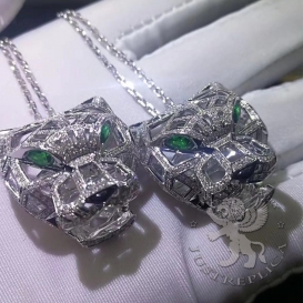 CARTIER Necklace Panthere De Cartier 347D