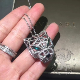 CARTIER Necklace Panthere De Cartier 347D