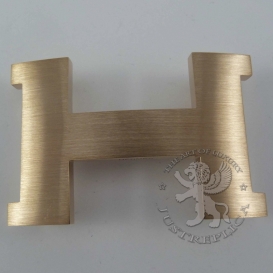 HERMES Belt Pure Gold Buckle