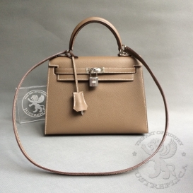 Hermes Kelly Epsom 25cm Etoupe PHS