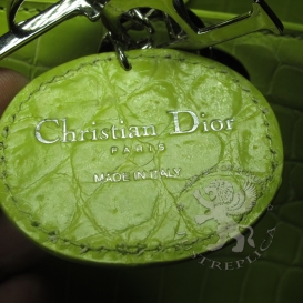 Lady Dior 23cm Crocodile Niloticus Shiny