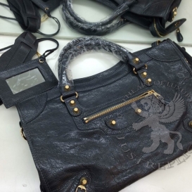 Balenciaga City 38cm Black