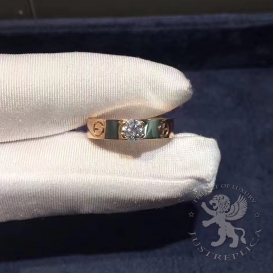CARTIER Ring Love Solitaire 1 Diamond