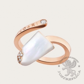 Bulgari Ring Gelati MOP 12D