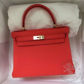 Hermes Kelly Togo 28cm 9T Capucine