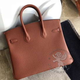 Hermes Birkin Togo 25cm Cuivre 6C