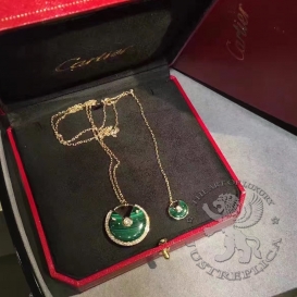 CARTIER Necklace Amulette De Cartier 2motifs