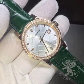 Burberry Watch Sapphire Crystal Diamonds