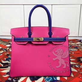 Hermes Birkin Epsom 30cm Rose Tyrien