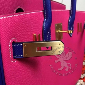 Hermes Birkin Epsom 30cm Rose Tyrien