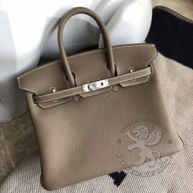 Hermes Birkin Togo 25cm Etoupe 18
