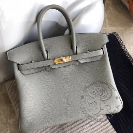 Hermes Birkin Togo 25cm Gris Mouette 4Z