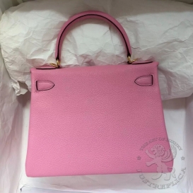 Hermes Kelly Togo 28cm 5P Pink