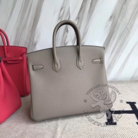 Hermes Birkin Togo 25cm Gris Paris 8M