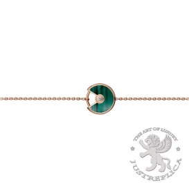 CARTIER Bracelet Amulette De Cartier Malachite 1D