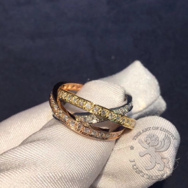 CARTIER Ring Trinity 96 Diamonds