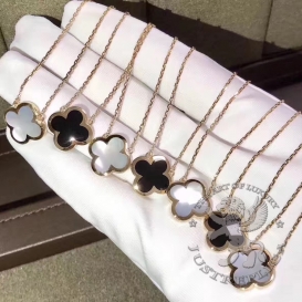 Van Cleef & Arpels Necklace Pure Alhambra Onyx