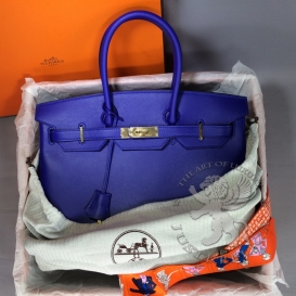 Hermes Birkin Epsom 35cm Blue
