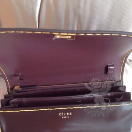Celine Box Glazed Brown