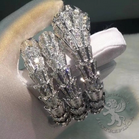 Bulgari Bracelet Serpenti pave diamonds