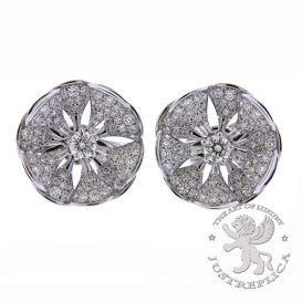 Bulgari Earrings Divas Dream full pave diamonds