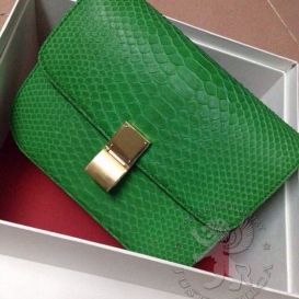 Celine Box Python Bamboo