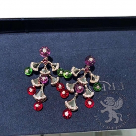 Bulgari Earrings Divas Dream Gemstones Diamonds