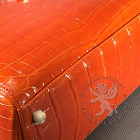 Lady Dior 23cm Crocodile