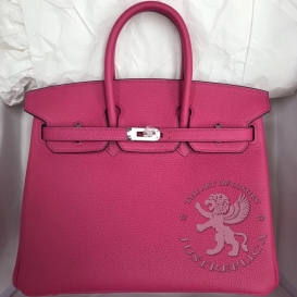 Hermes Birkin Togo 25cm Rose Purple L3