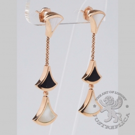 Bulgari Earrings Divas Dream MOP Onyx