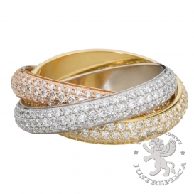 CARTIER Ring Trinity Classic medium 432D