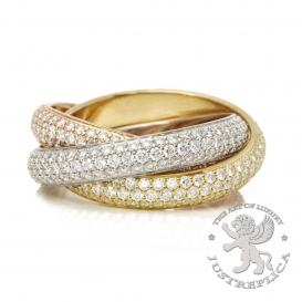 CARTIER Ring Trinity Classic medium 432D