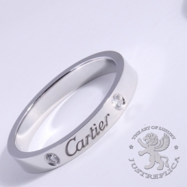 CARTIER Ring C de Cartier wedding band 2D