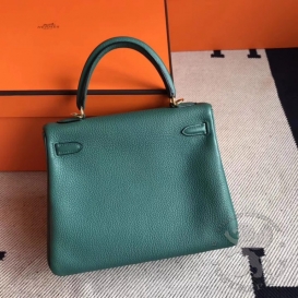 Hermes Kelly Togo 25cm Z6 Malachite