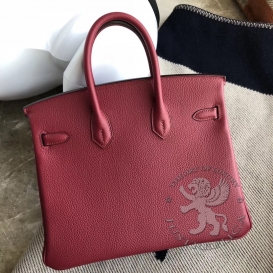 Hermes Birkin Togo 25cm Rouge Grenade K1