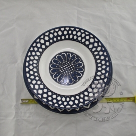 Hermes Tableware Bleus D’ailleurs Deep Plate 25cm