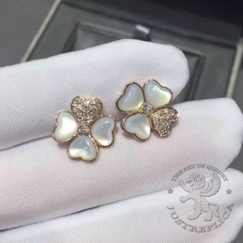 Van Cleef Arpels Earrings Cosmos 28D MOP