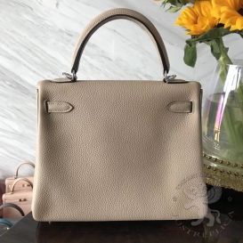 Hermes Kelly Togo 25cm Trench S2