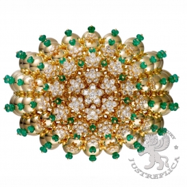 CARTIER Bracelet Cactus de Cartier Emeralds 204D