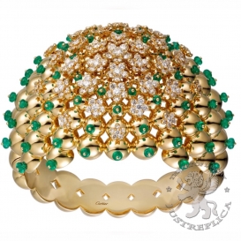 CARTIER Bracelet Cactus de Cartier Emeralds 204D
