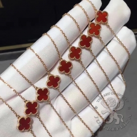 Van Cleef Arpels Bracelet Sweet Alhambra Carnelian