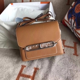 Hermes Roulis Epsom 24cm Gold 37